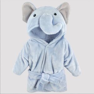 Hudson Baby Unisex Baby Plush Animal Face Robe